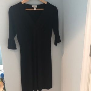 Loft black dress
